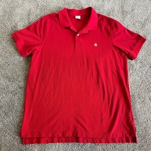 Brooks Brothers Performance Polo Red Original Fit Short Sleeve Mens Size 2XL XXL